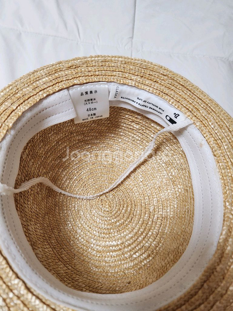 무기와라보시 여아 모자 48 52 두개--3