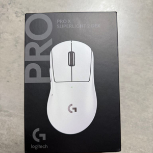 로지텍 PRO X SUPERLIGHT 2 DEX 마우스