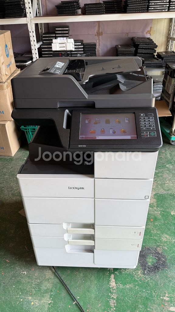 LEXMARK 사무용 흑백A3디지털복합기 MX910de--0
