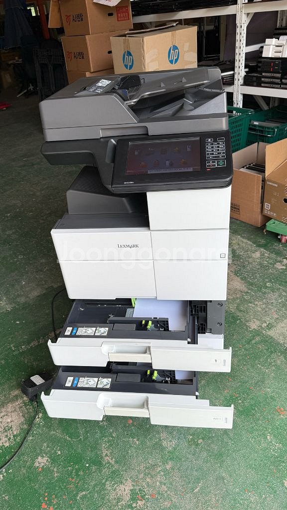 LEXMARK 사무용 흑백A3디지털복합기 MX910de--4