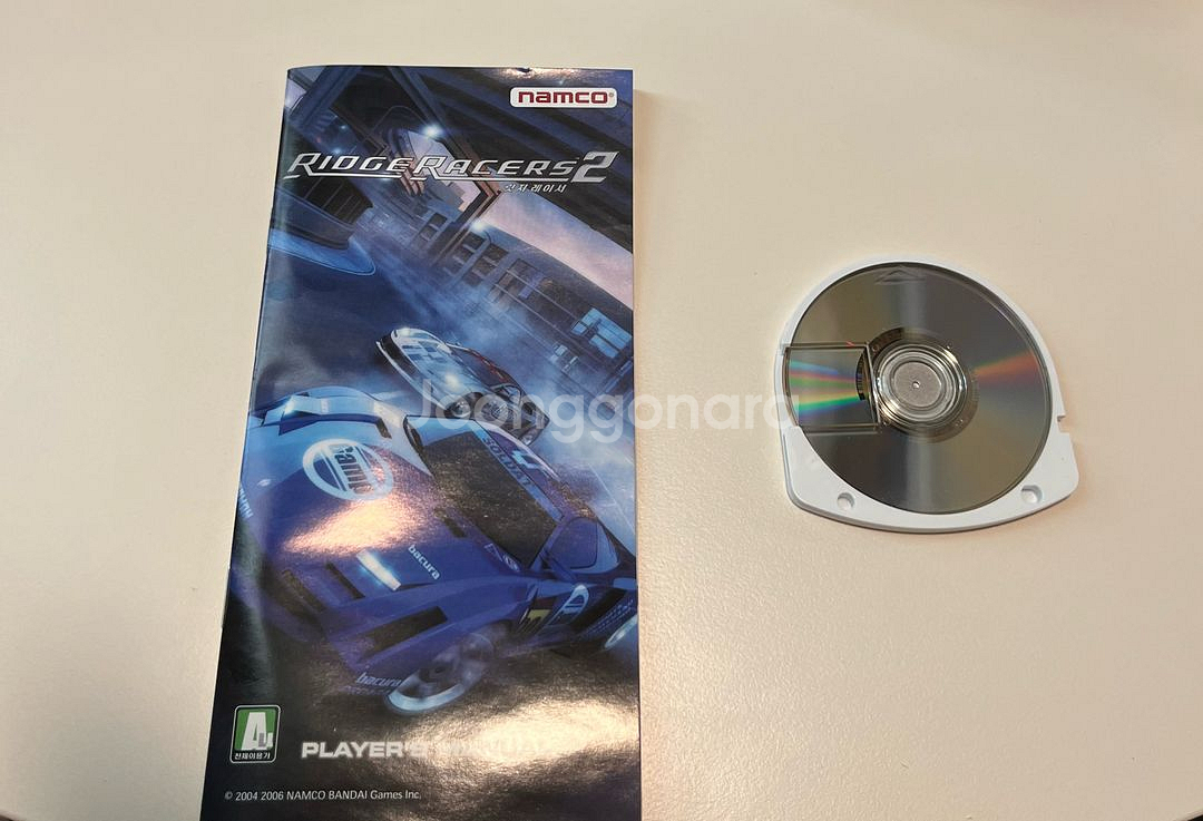PSP 릿지 레이서 RIDGE RACERS2(정발제품)--2