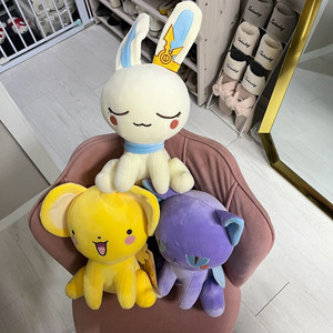 카드캡터체리 케로 스피넬 모모 27cm 중대형인형 정품