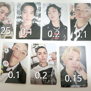 세븐틴 해피버스트데이 캐럿반 포카 양도해여