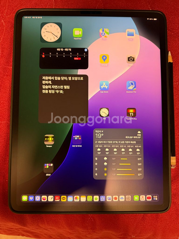 아이패드 프로 12.9인치 128--0