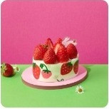 투썸플레이스) 생딸기 듬뿍 우유 케이크 (쁘띠)