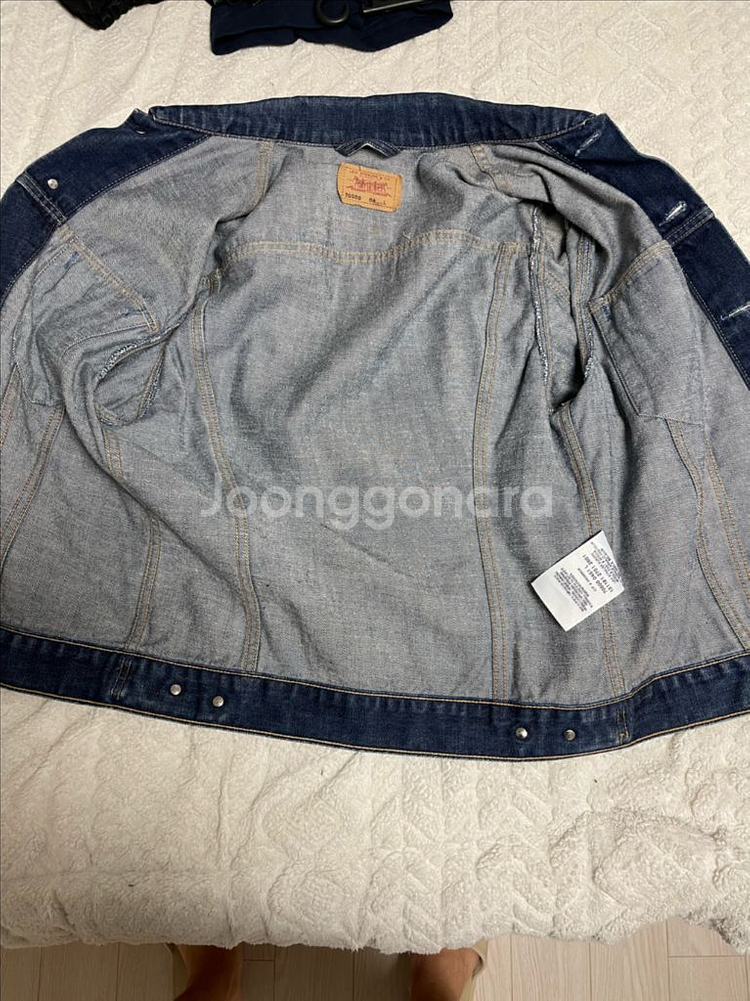 리바이스(Levis) 70500 04 유럽판 청자켓L--4