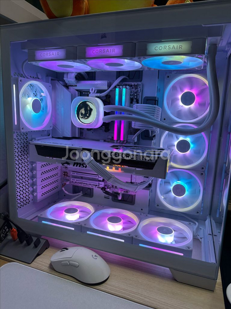 9800x3d+5070 화이트 본체--0