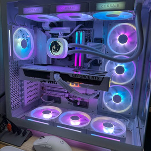9800x3d+5070 화이트 본체