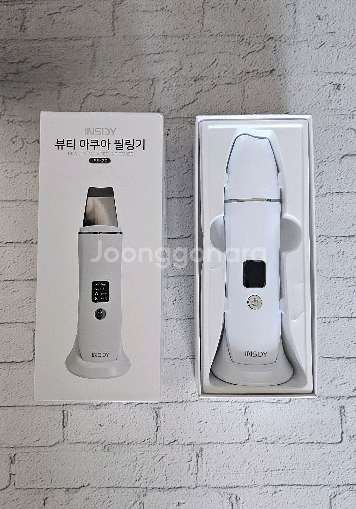 인사이디 갈바닉 아쿠아 필링기 피지제거기 각질제거--7