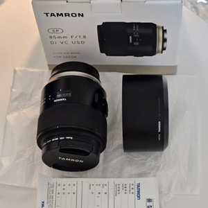 탑론 sp 85mm f1.8 캐논마운트
