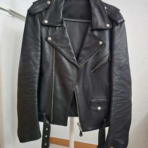 PERI-GORD NEW YORK 소가죽 라이더 자켓