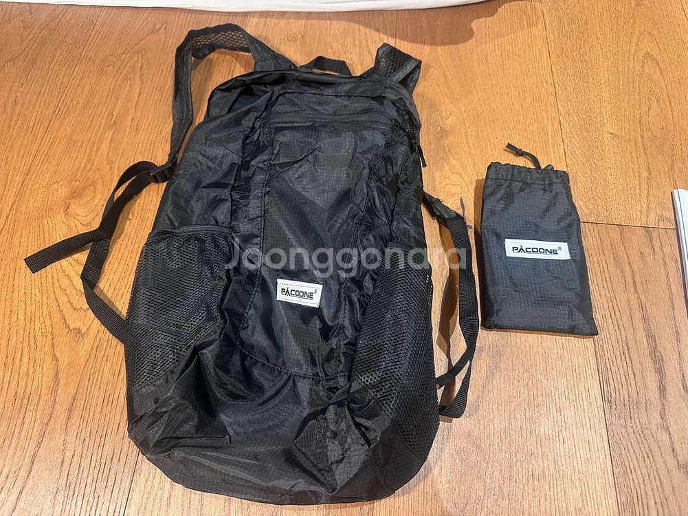 [ 미사용 새제품] 접이식 초경량 폴더블 백팩 가방--0