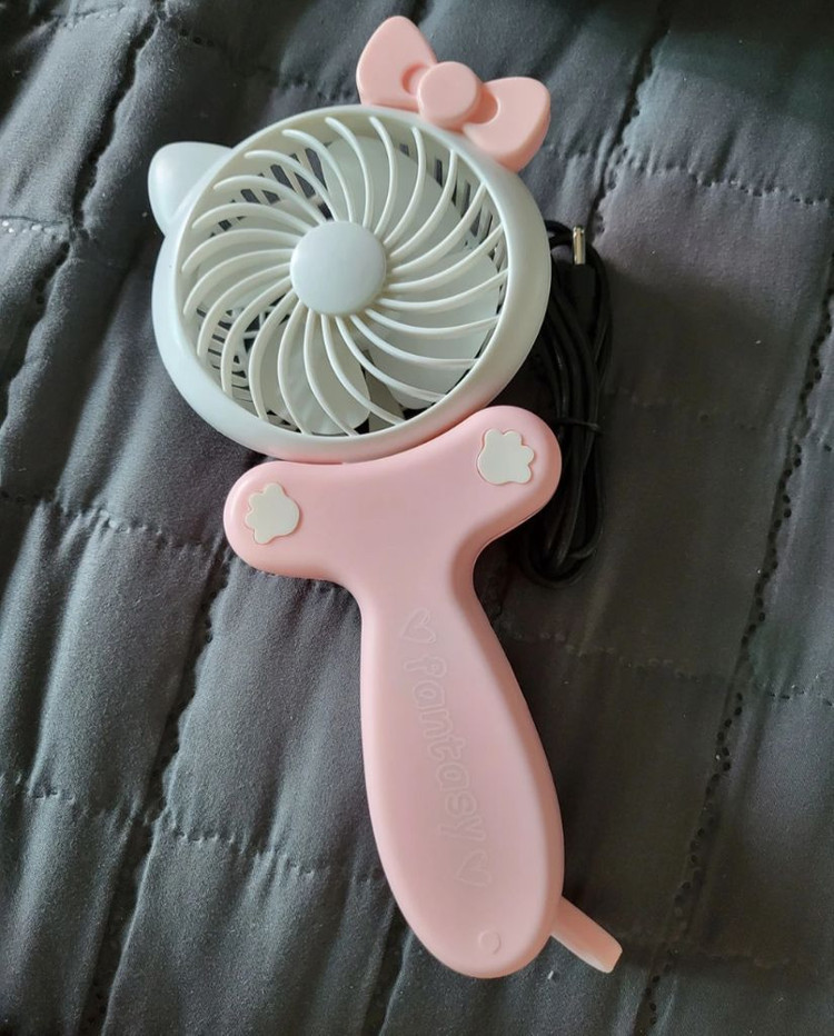 휴대용 선풍기 손 선풍기 미니 선풍기 이미지