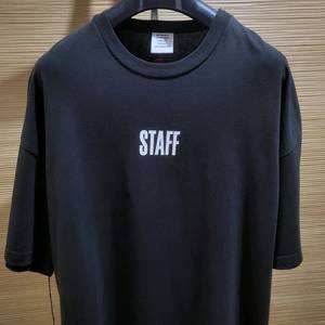 베트멍 헤인즈 STAFF 반팔티. 릭오웬스,오프화이트