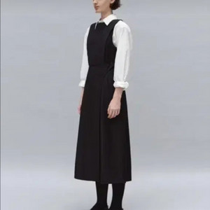 아우브아워 랩 버튼 드레스