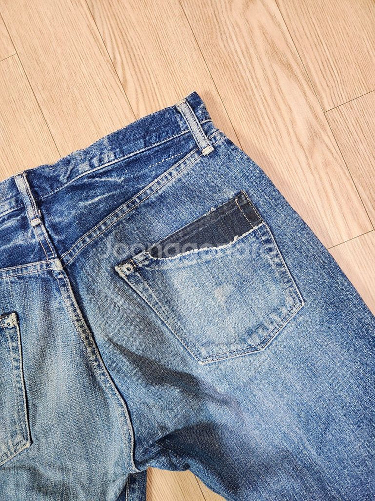 스펠바운드 패치 워크 커팅 데님 쇼츠--7
