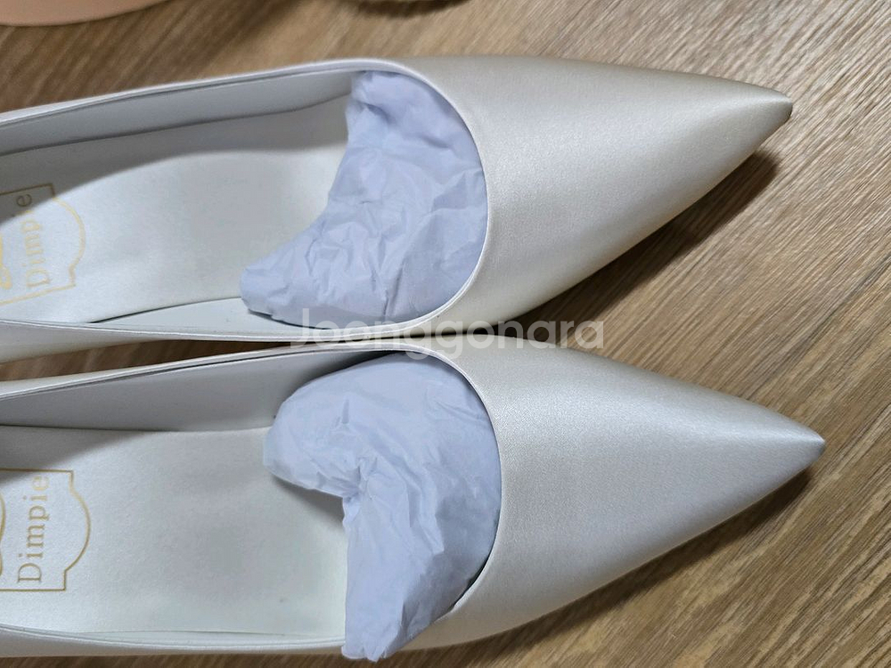 웨딩 힐 굽 높이 6cm , 사이즈 250mm--3
