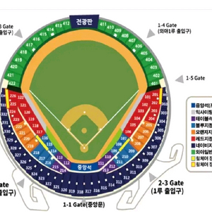 [6월3일(대선일)] 롯데 vs 키움 1루 3-4연석