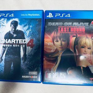 PS4 언차티드4 & 데드오어얼라이브