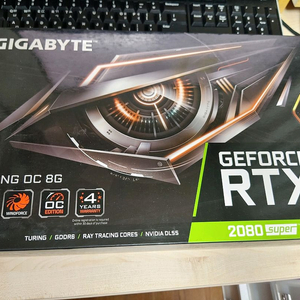 기가바이트 RTX2080SUPER 게이밍 OC 신품급