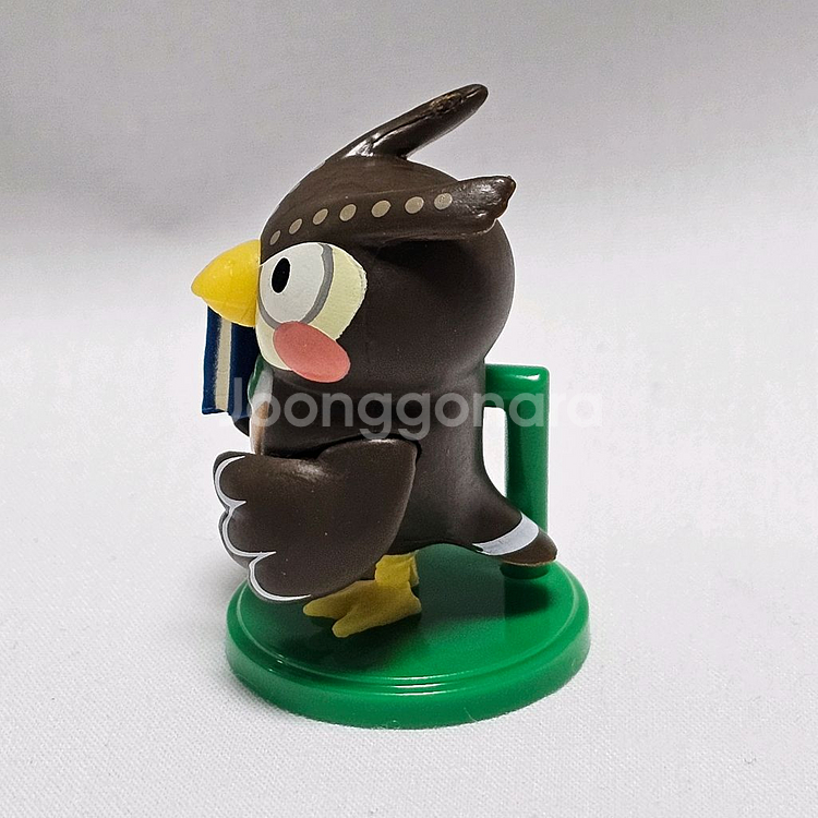 동숲 동물의숲 초코에그 피규어 부엉 양도--3