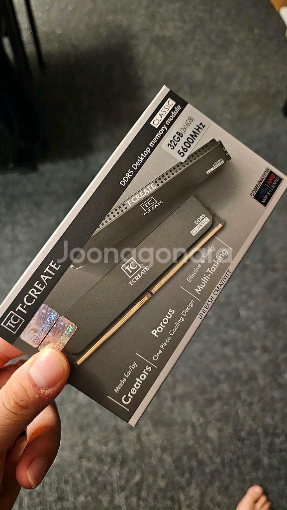팀그룹 T-Create DDR5 클래식 32G(16x2--0
