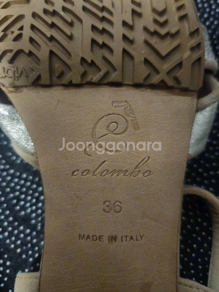 콜롬보 COLOMBO샌들(이태리)36(230~235--6