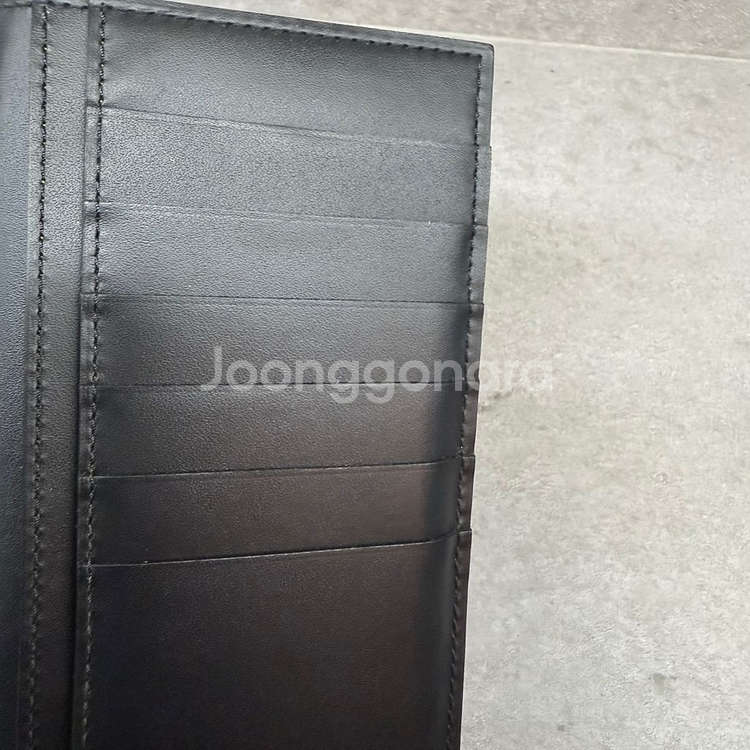 [정품]고야드 생로슈 블랙 컬러 장지갑--2