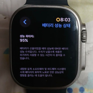 애플워치 울트라 티타늄