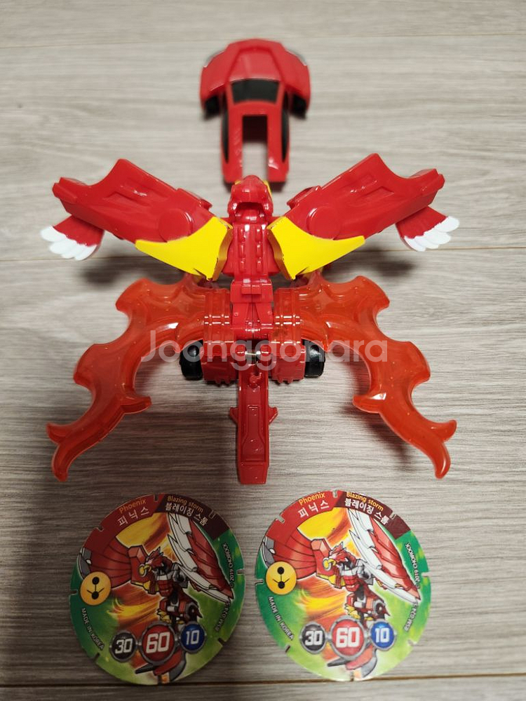 빠샤메카드 레전드 - 피닉스 Item Set+메카드 2--6