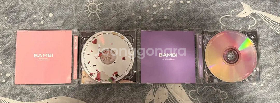 백현 - 미니앨범 3집 : 밤비(Bambi) CD--1