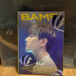 백현 - 미니앨범 3집 : 밤비(Bambi) 포토북
