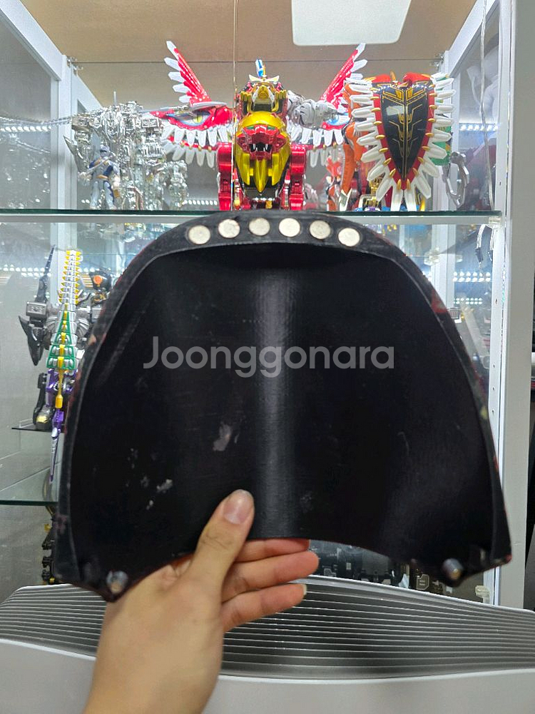 파워레인저 백수전대 가오렌쟈 정글포스 가오레드 헬멧--3