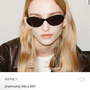 (새상품) 마르카토 bibi 선글라스 블랙