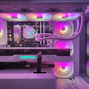 9800x3d 4080super 고사양 화이트 컴퓨터