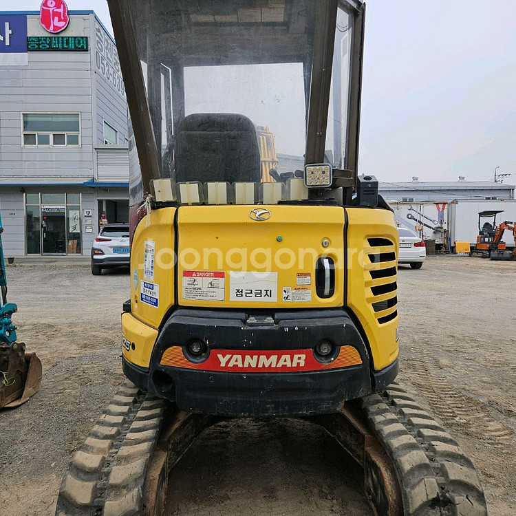농장용 얀마 VIO35 15년식 중고미니굴삭기--3