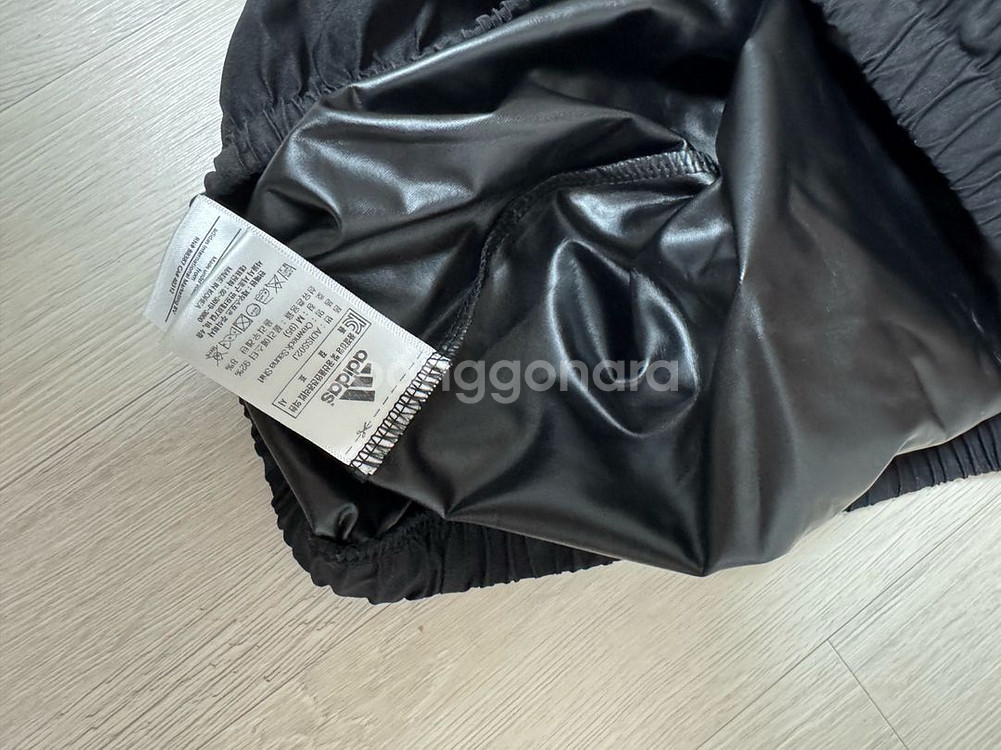 아디다스 땀복 사우나슈트 블랙코팅 95--2