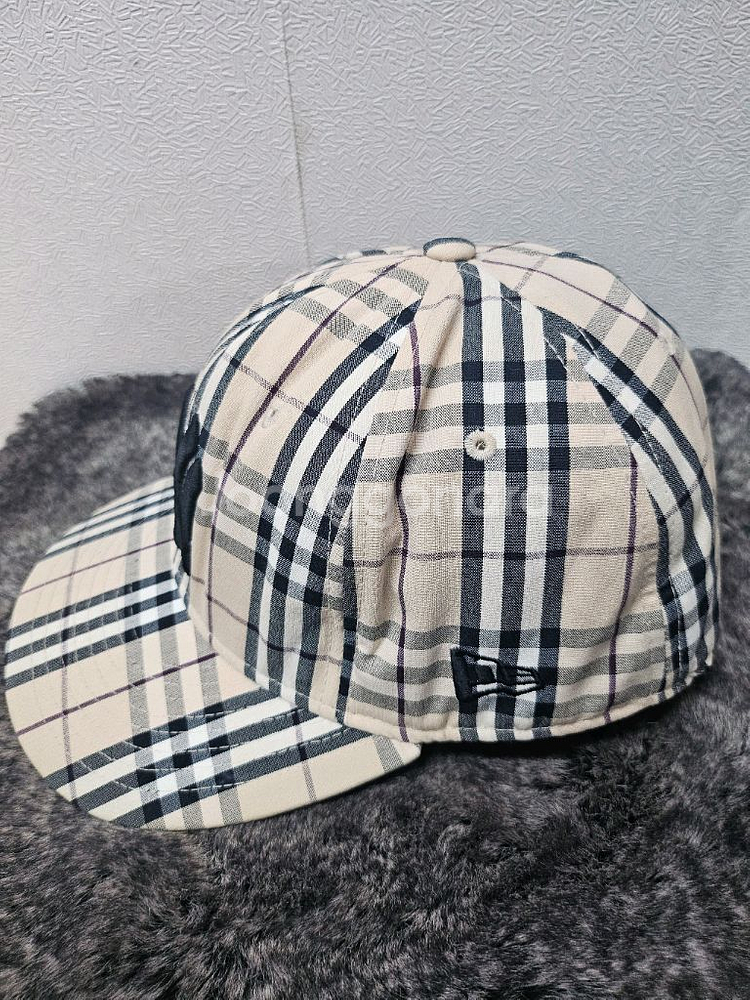 NBA 버버리 무늬 볼캡 59--1