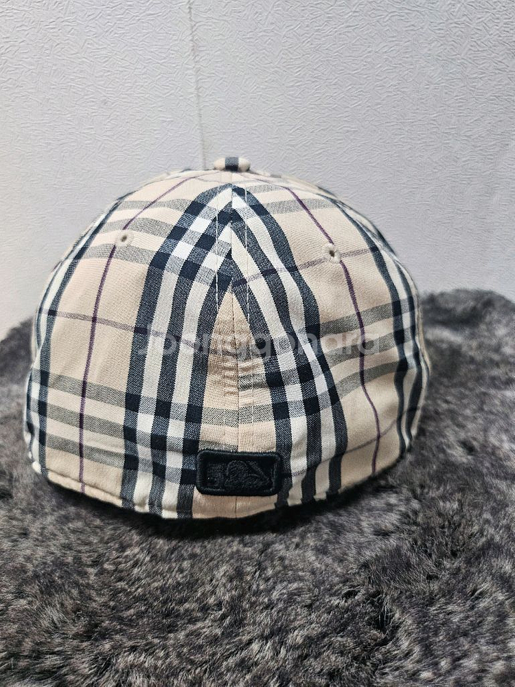 NBA 버버리 무늬 볼캡 59--2