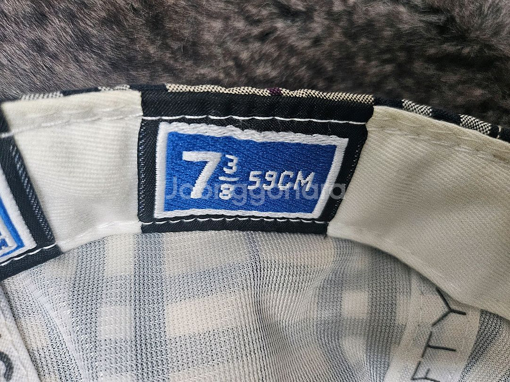 NBA 버버리 무늬 볼캡 59--4