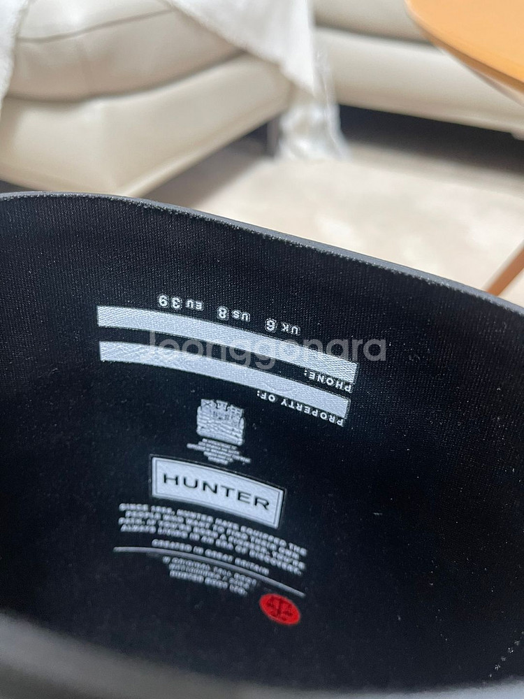 [헌터레인부츠] 오리지날 톨 레인부츠(롱/250)--3