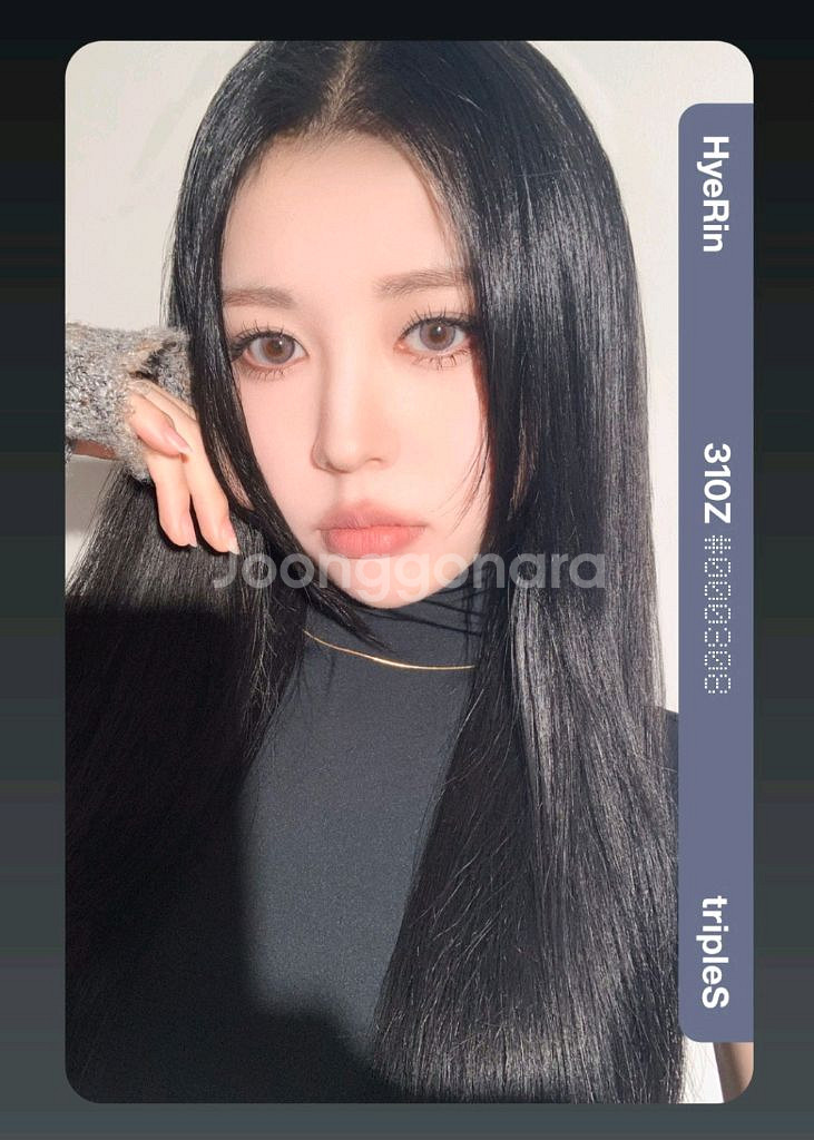 트리플에스 어셈블24 1주년 정혜린 오브젝트 양도판매--0
