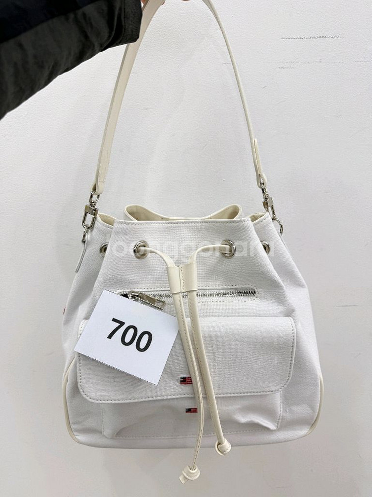 타미힐피거 켈리즈 업사이클링 더스트백 올화이트--2