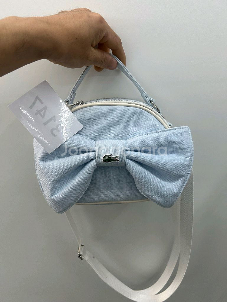 켈리즈 업사이클링 캔디백 라코스테 연하늘색--2