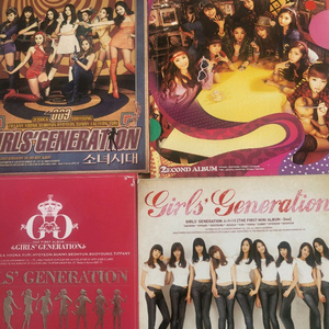 소녀시대 정규1집+미니1집+정규2집+미니3집