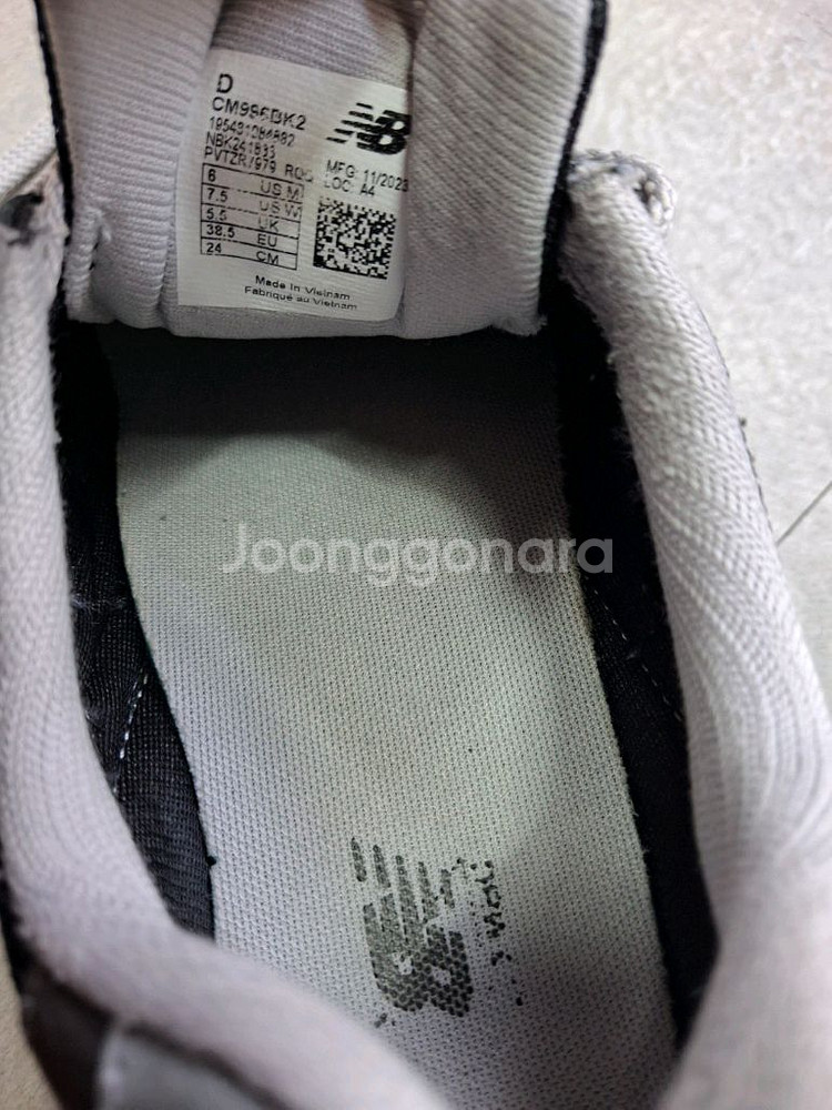 뉴발란스 CM996BK2 (240)--4