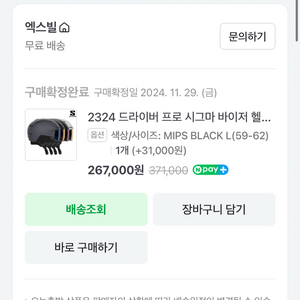 스키헬멧 살로몬 2324 드라이버 프로 시그마 헬멧