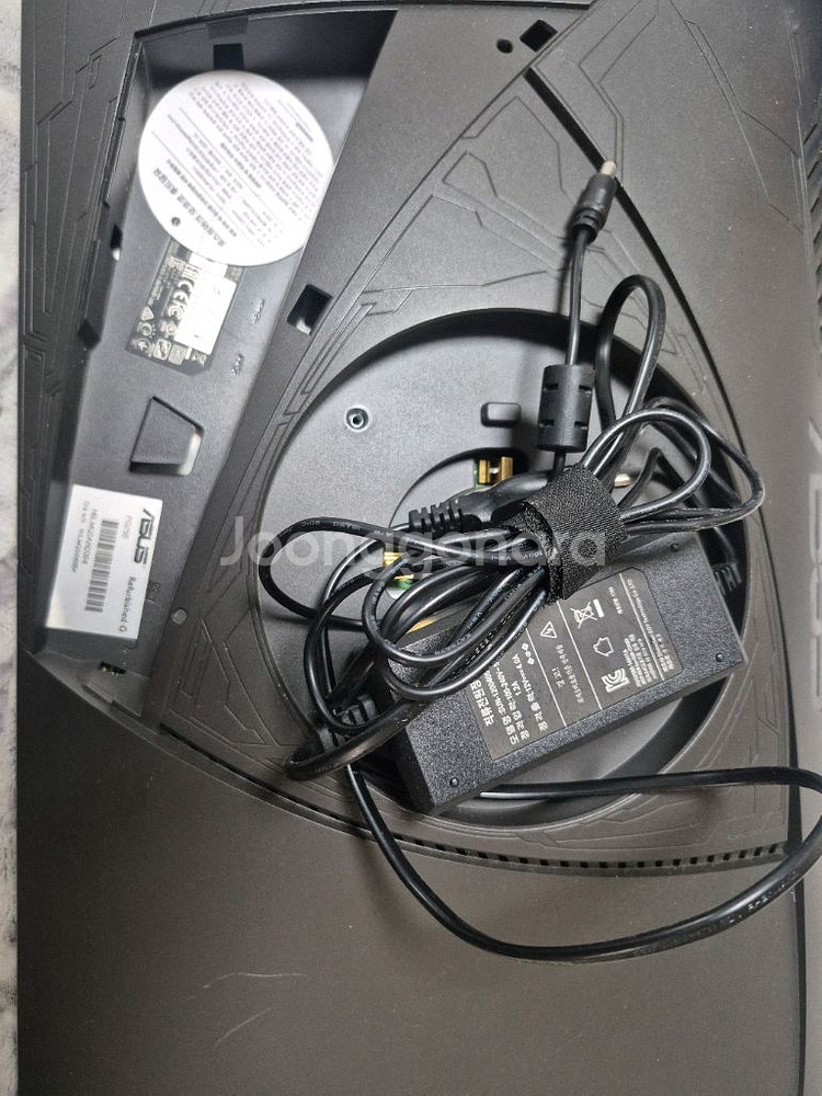 ASUS PG258 모니터(고장) 밎 전원 어댑터--0