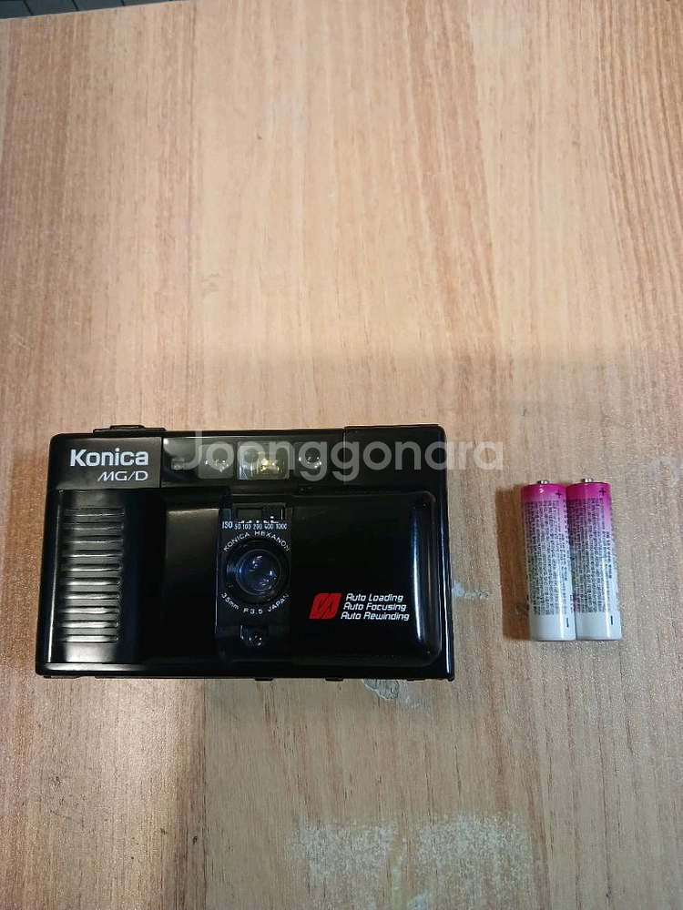 KONICA MG D 코니카 단랜즈필림카메라--3
