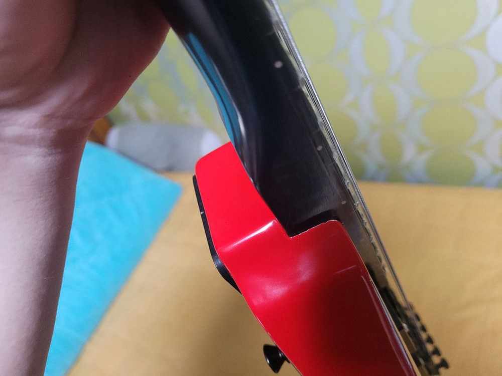 한시적 급처/내용필독) 브이형 일렉기타 노브랜드 rr타--5